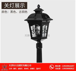 北京草坪燈與園林草坪燈 天津市大昌路燈公司的優質選擇